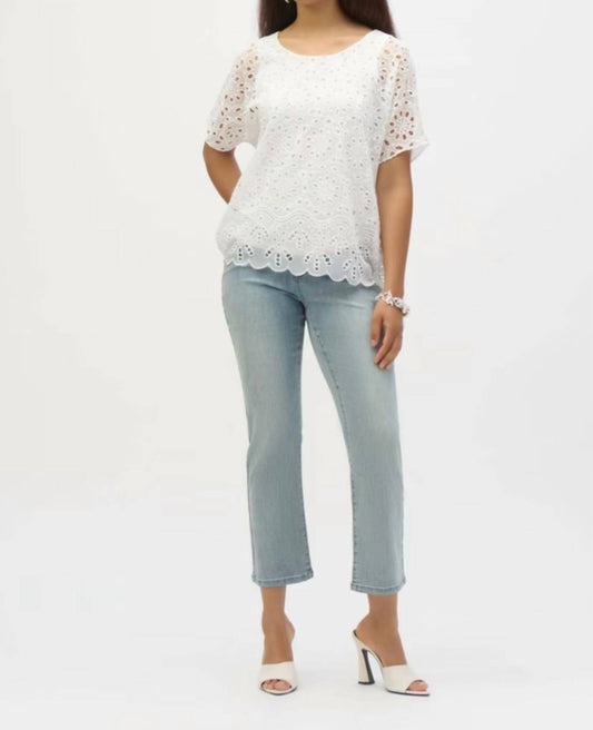 Joseph Ribkoff - Straight Ankle-length Jeans