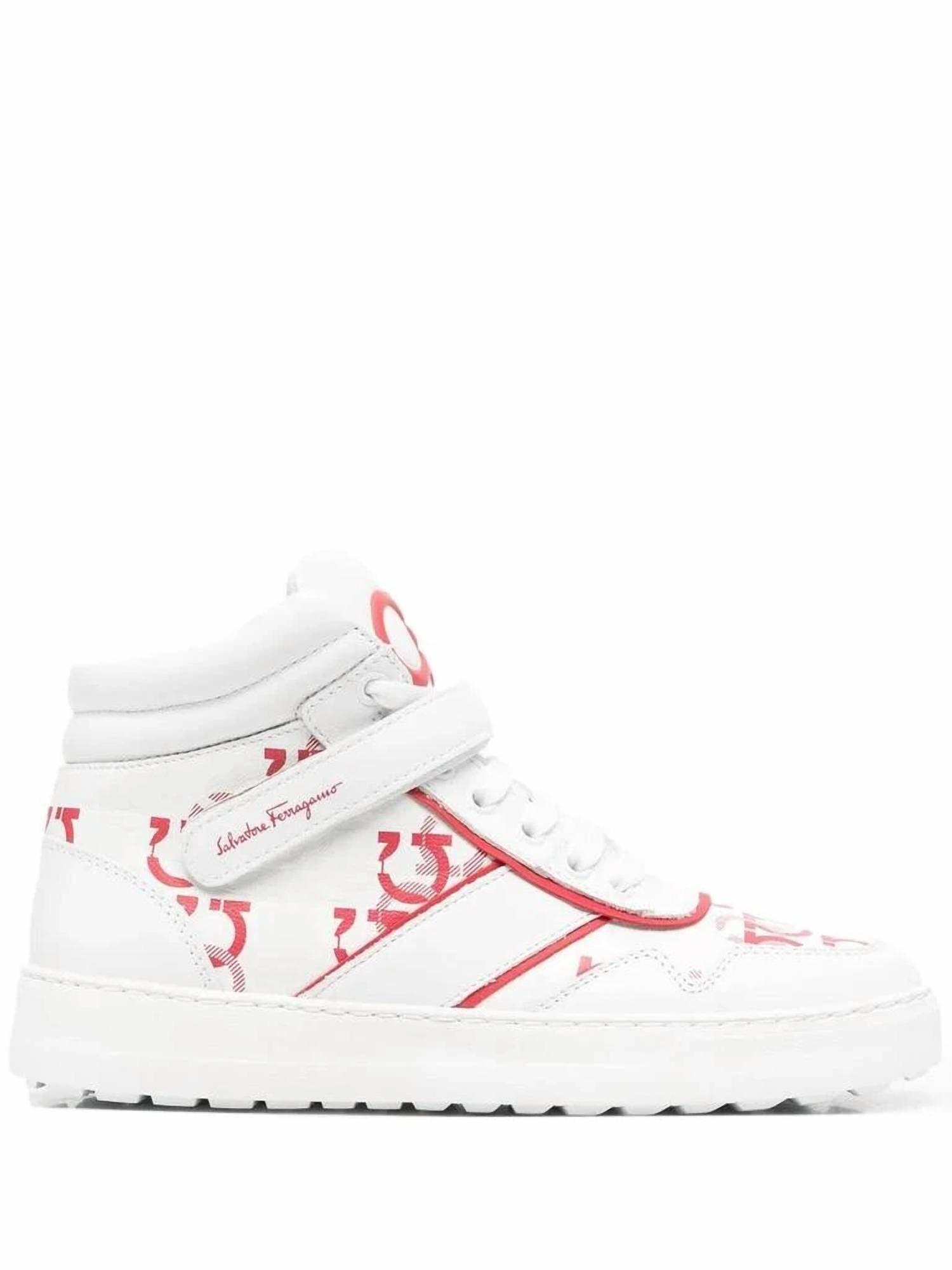 Salvatore Ferragamo - Women's Noe High Top Leather Sneakers