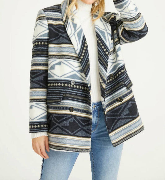 Driftwood - Blanch Southwestern Print Blazer