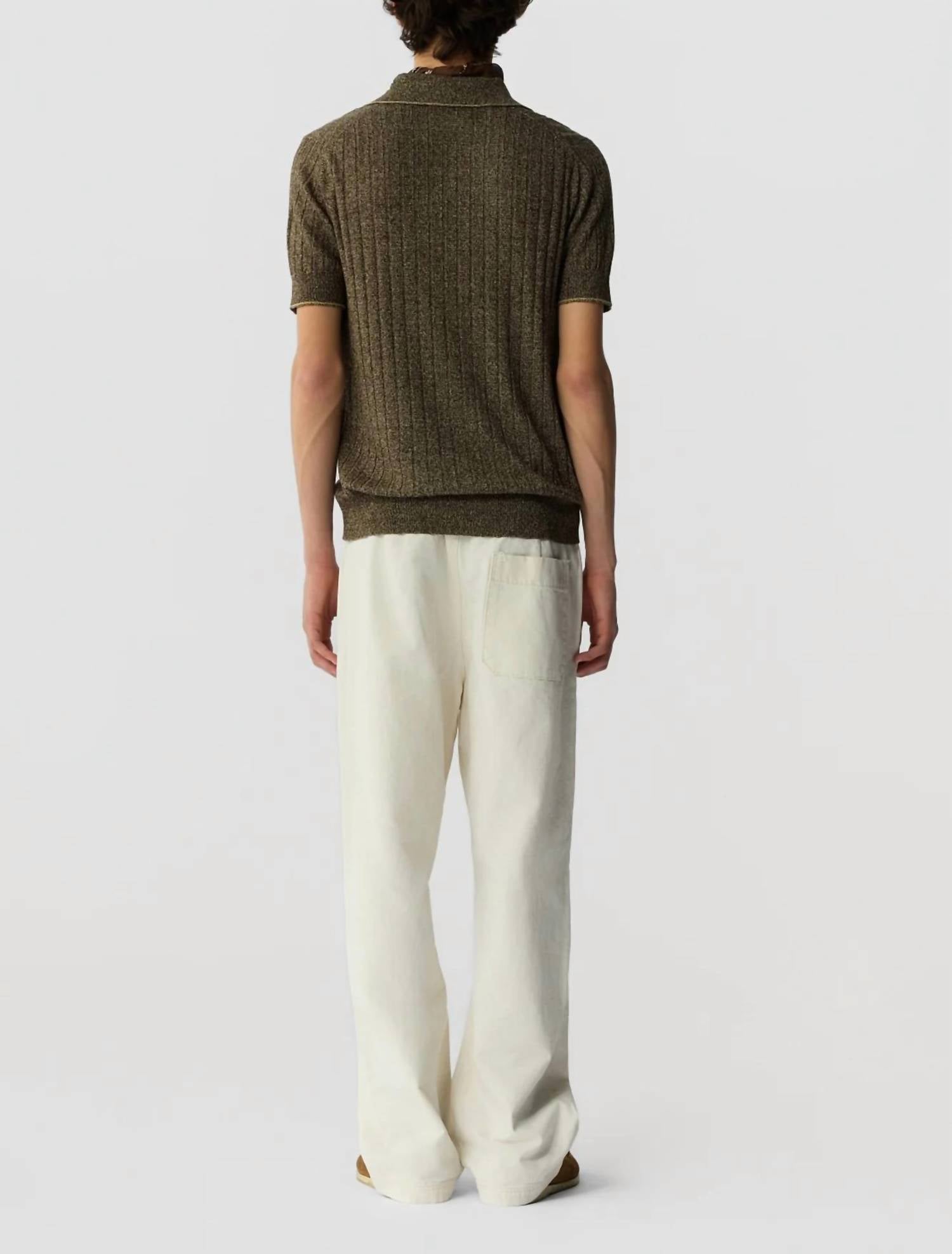 Guest In Residence - Short Sleeve Teddy Polo