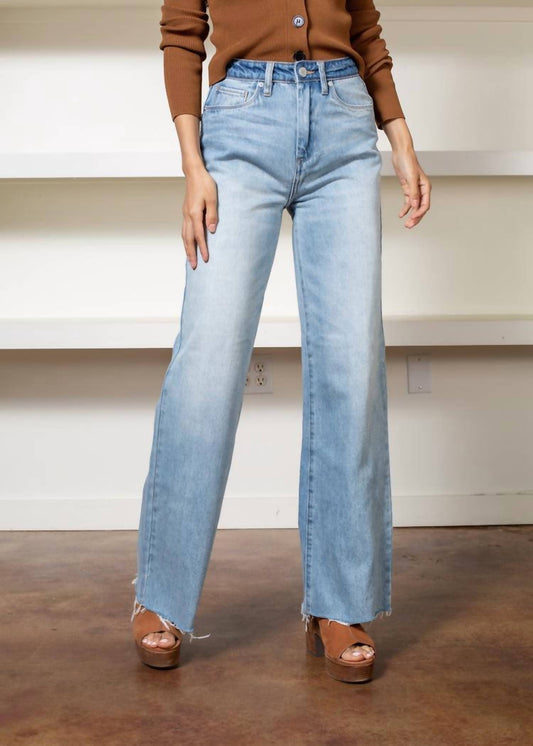 Blanknyc - The Franklin Ribcage Wide Leg Jean