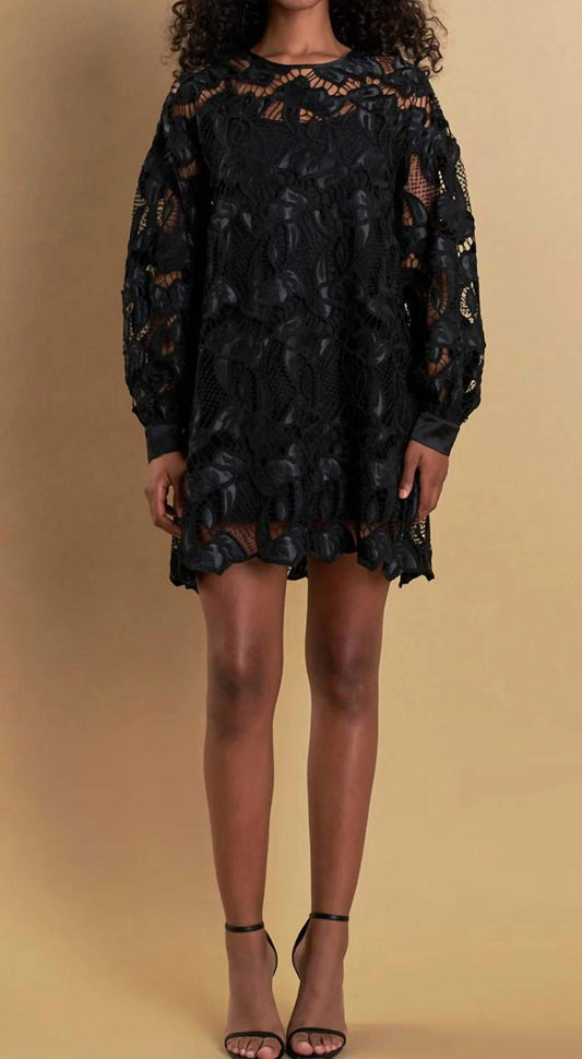 English Factory - Lace Mini Dress