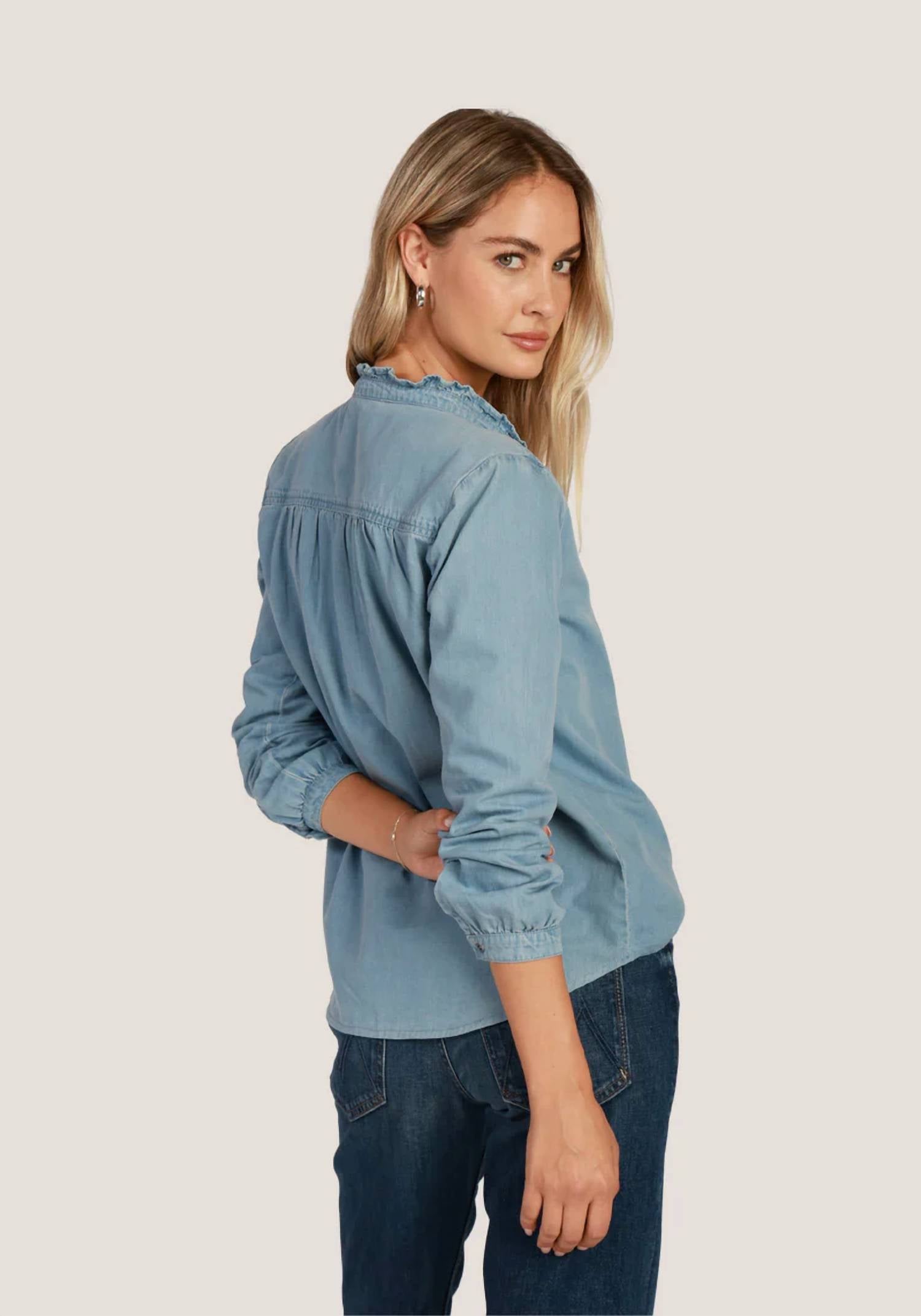 Dylan - Ruffle Up Blouse