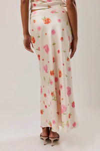 Le Lis - Bias-cut Midi Skirt