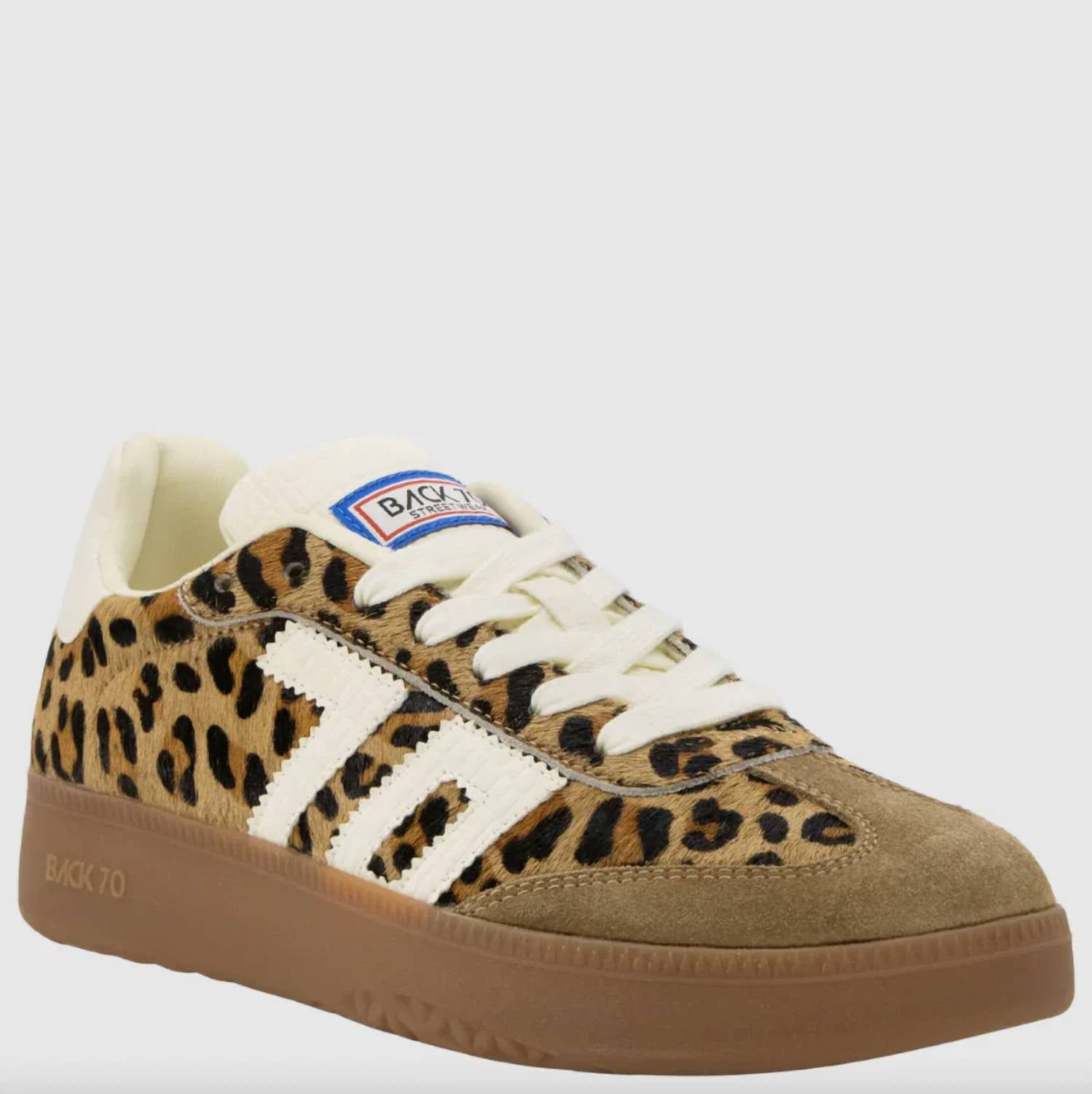 Back 70 - Women's Leopard Boston Sneaker