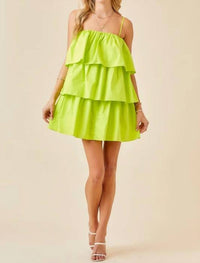 Day + Moon - Natalie Tiered Ruffle Dress