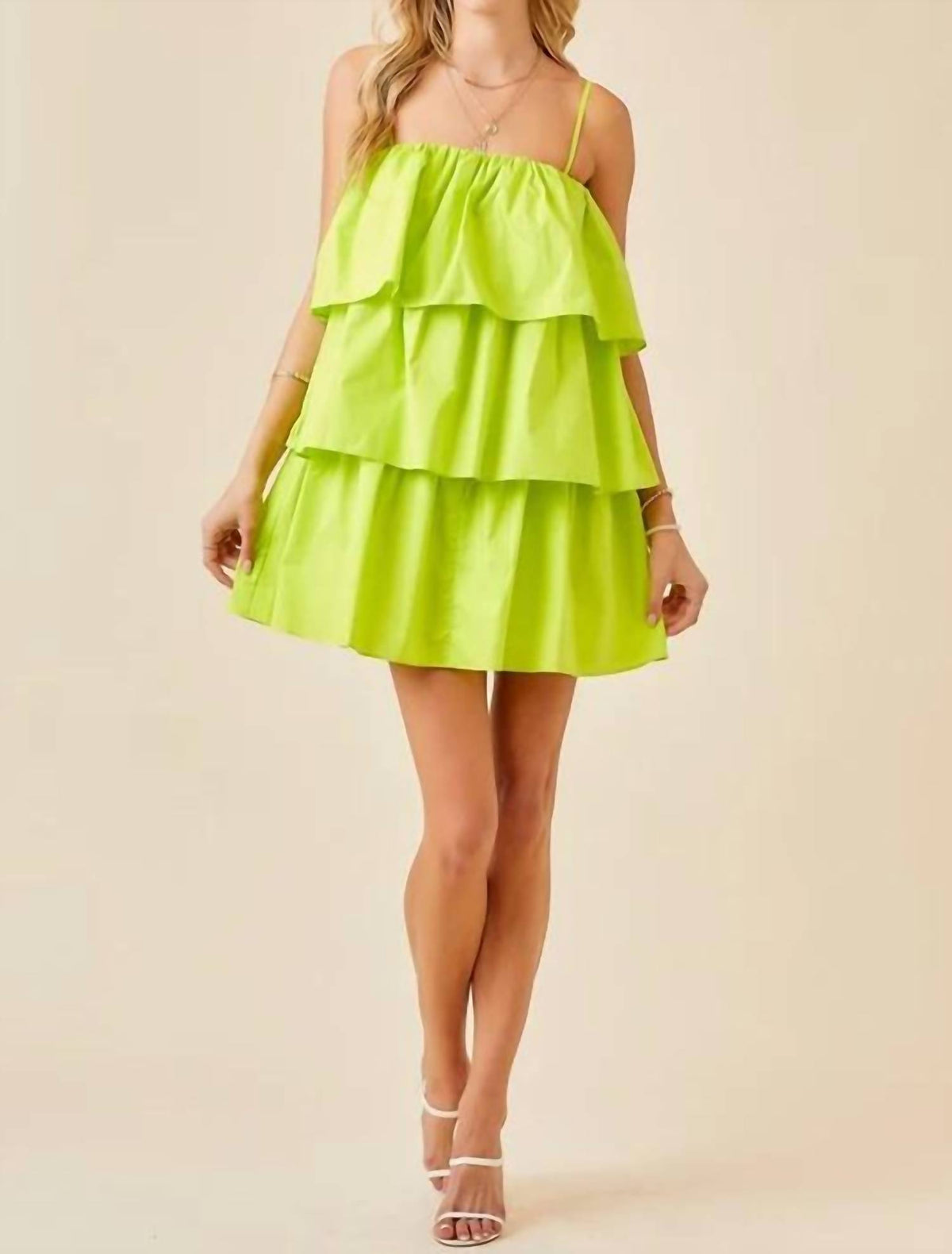 Day + Moon - Natalie Tiered Ruffle Dress