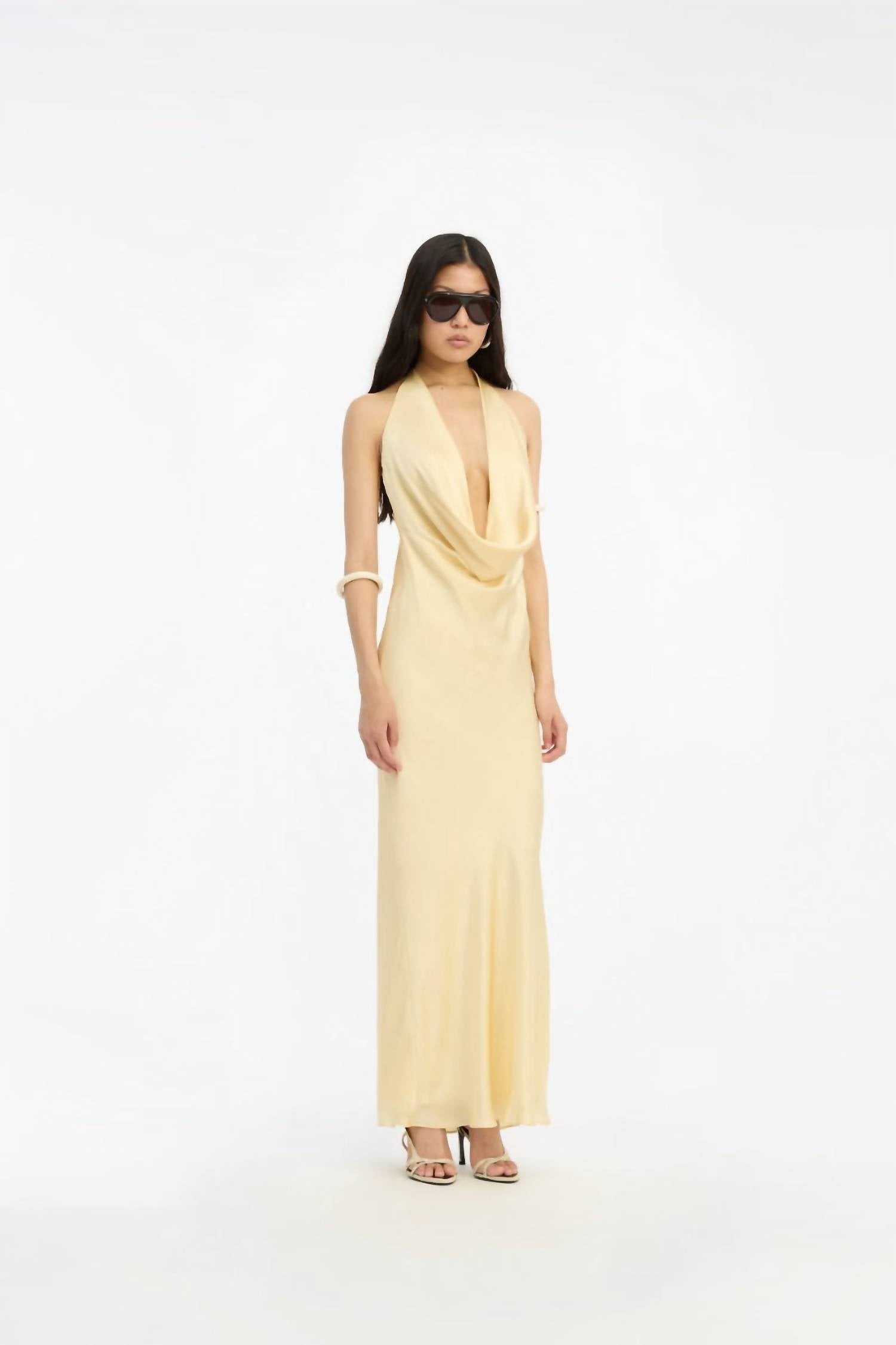 Rotate - Chiffon Halter Dress