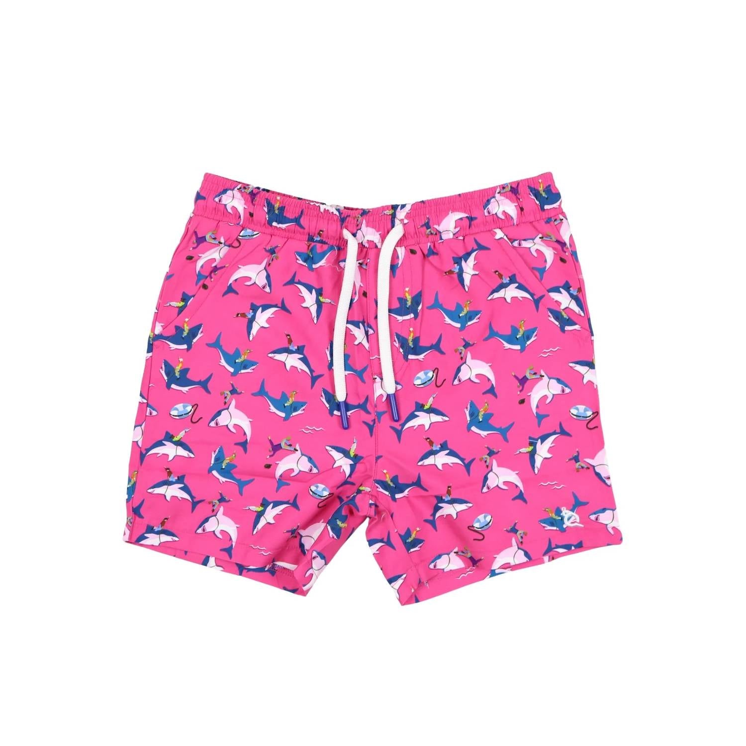 Blue Quail Clothing Co. - Kids Great White Swim Trunks
