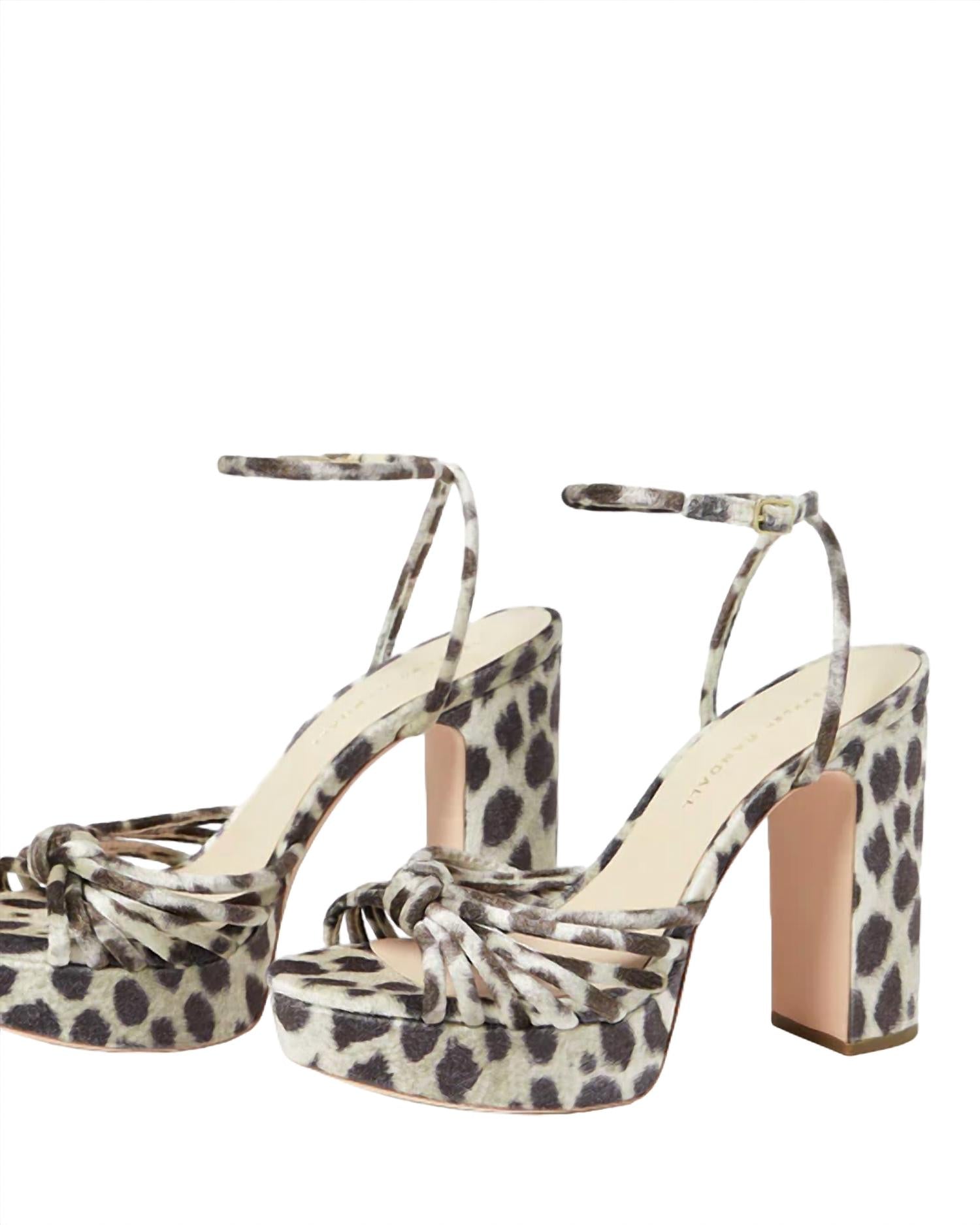 Loeffler Randall - RIVKA KNOT PLATFORM SANDAL