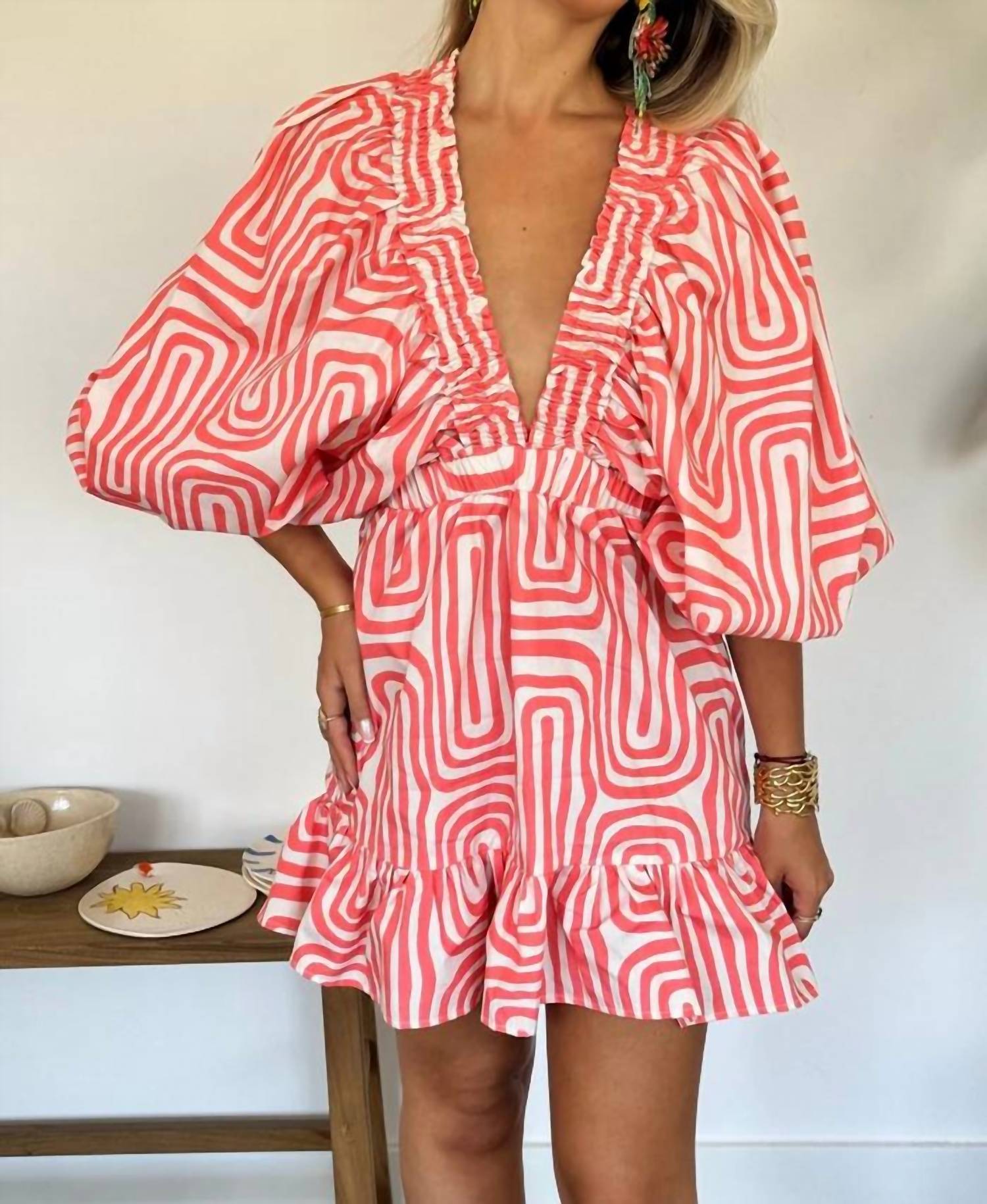 Sundress - Marine Short Dress