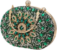 Ramla - Women's Infinity Gemstone Evening Clutch