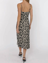 Sage The Label - Analogue nostalgia cowl neck midi dress