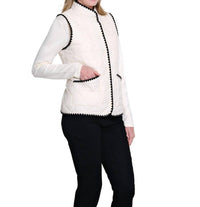 Multiples - Quilted Woven Vest