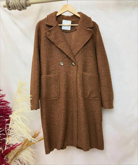 Yolly - Hannah Long Sherpa Coat