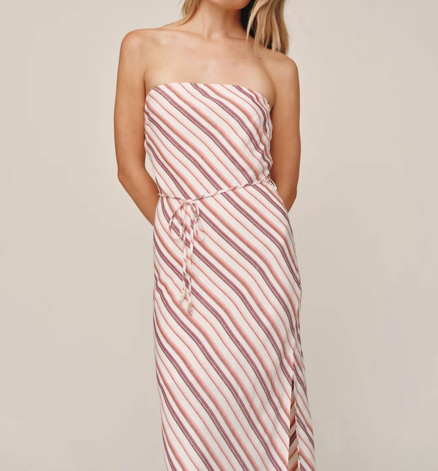 Bella Dahl - Strapless Bias Maxi Dress