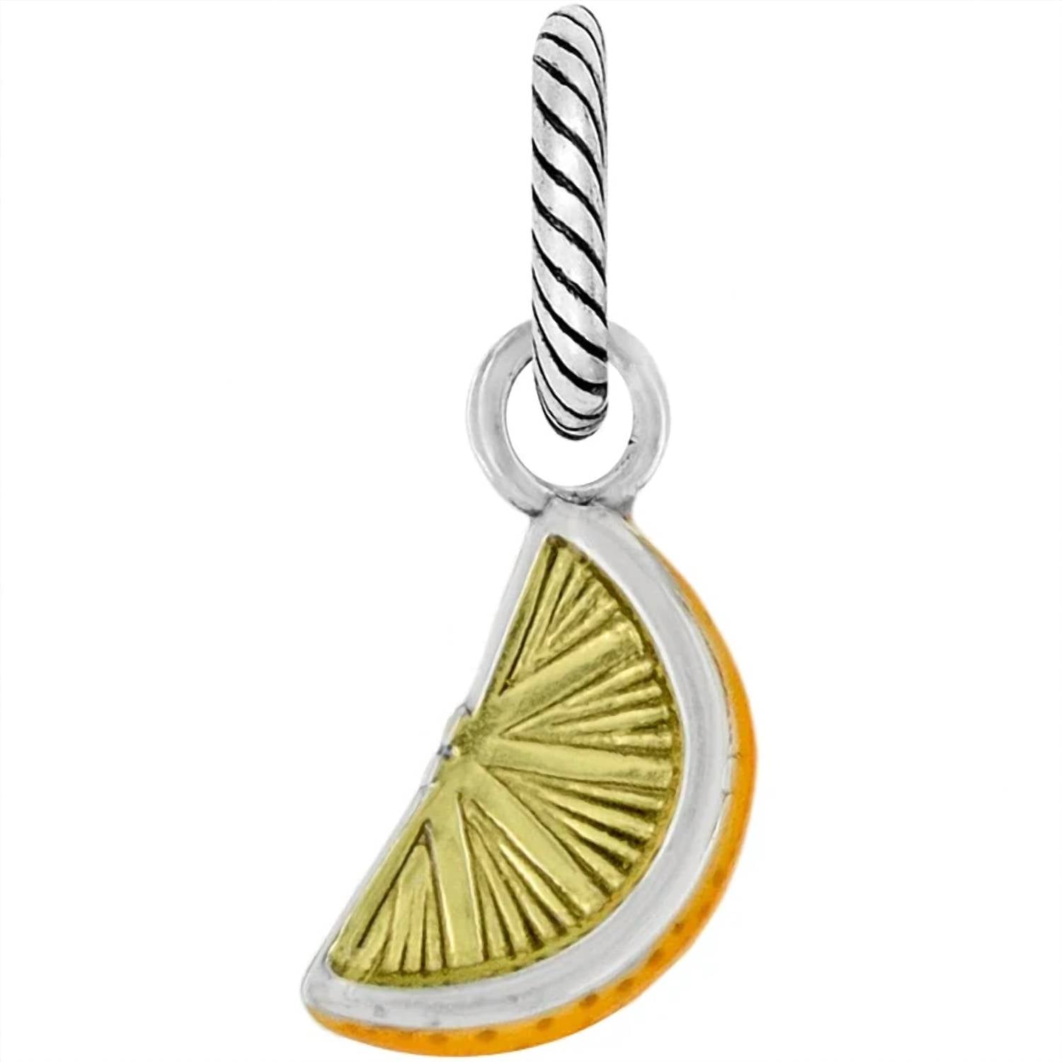 Brighton Women's Florida Charm in orange - women's jewelry