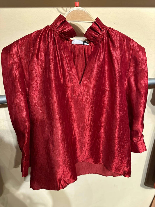 Thml - Short Sleeve V-neck Top