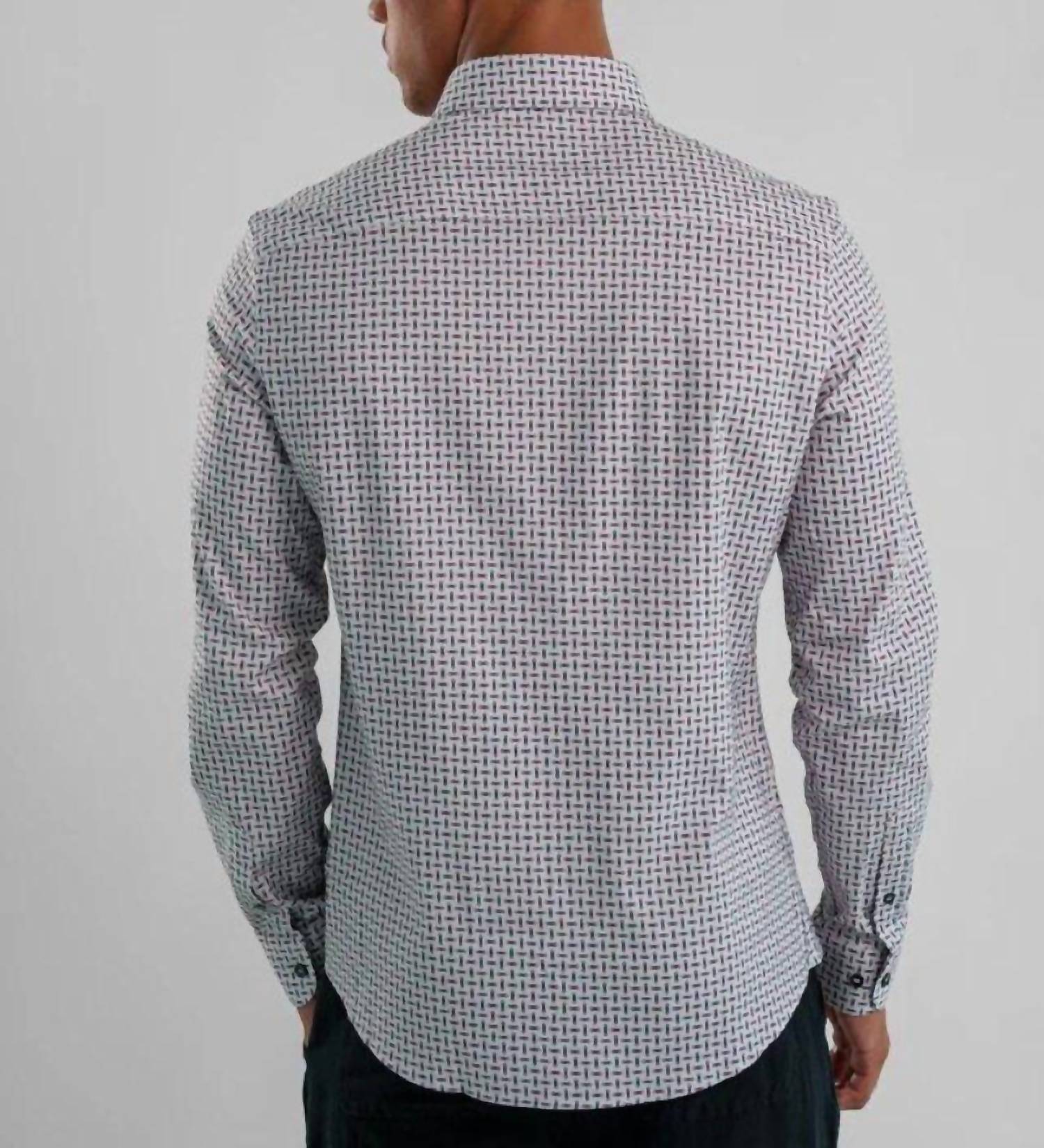 Stone Rose - Nova - Wireframe Long Sleeve Shirt