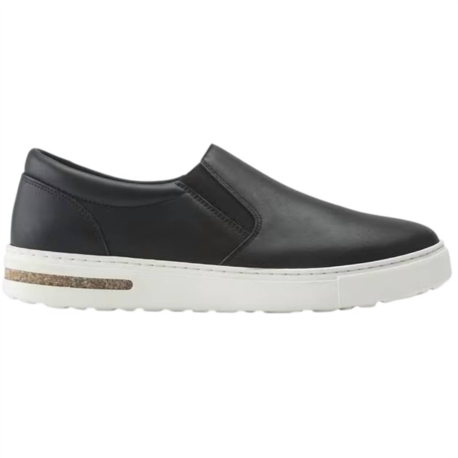 BIRKENSTOCK Women's Oswego Slip-on Shoes in black - women's flats - detail view