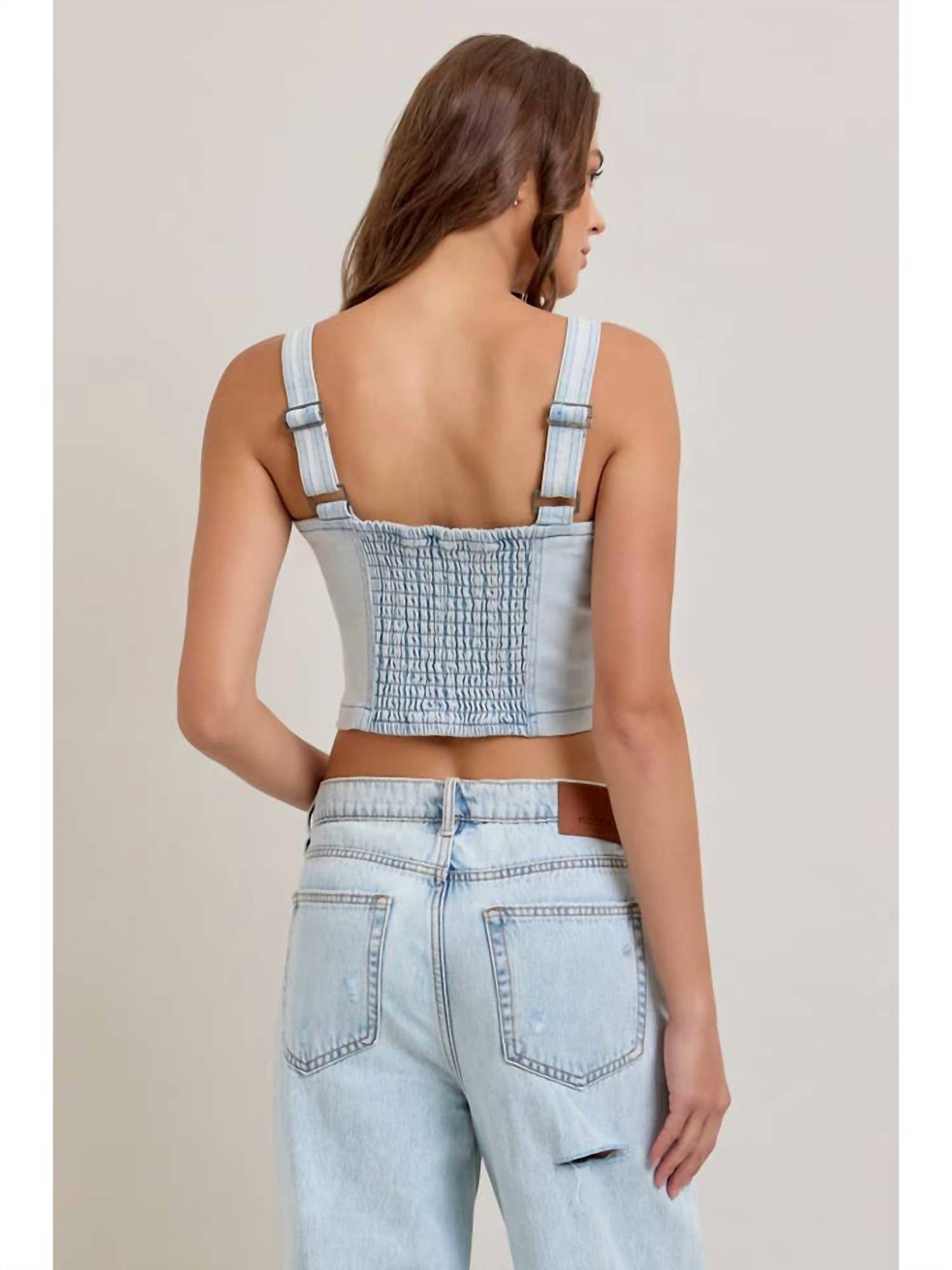 Hidden - Bustier Top