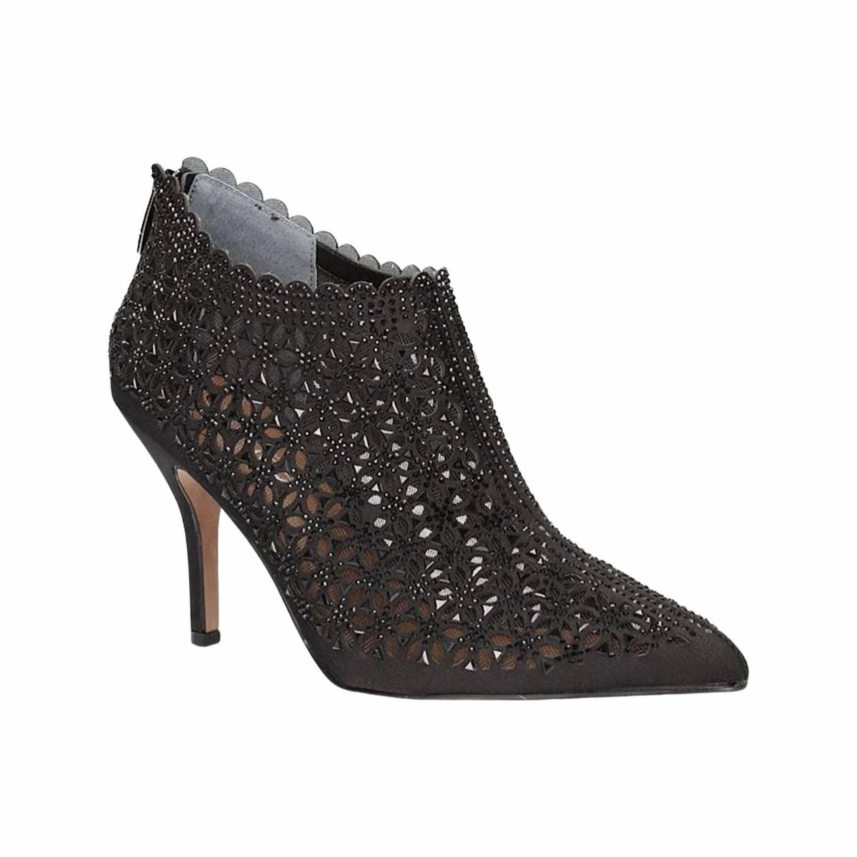 J. Renee - Women's Nishita Rhinestone Shootie Ankle Boots