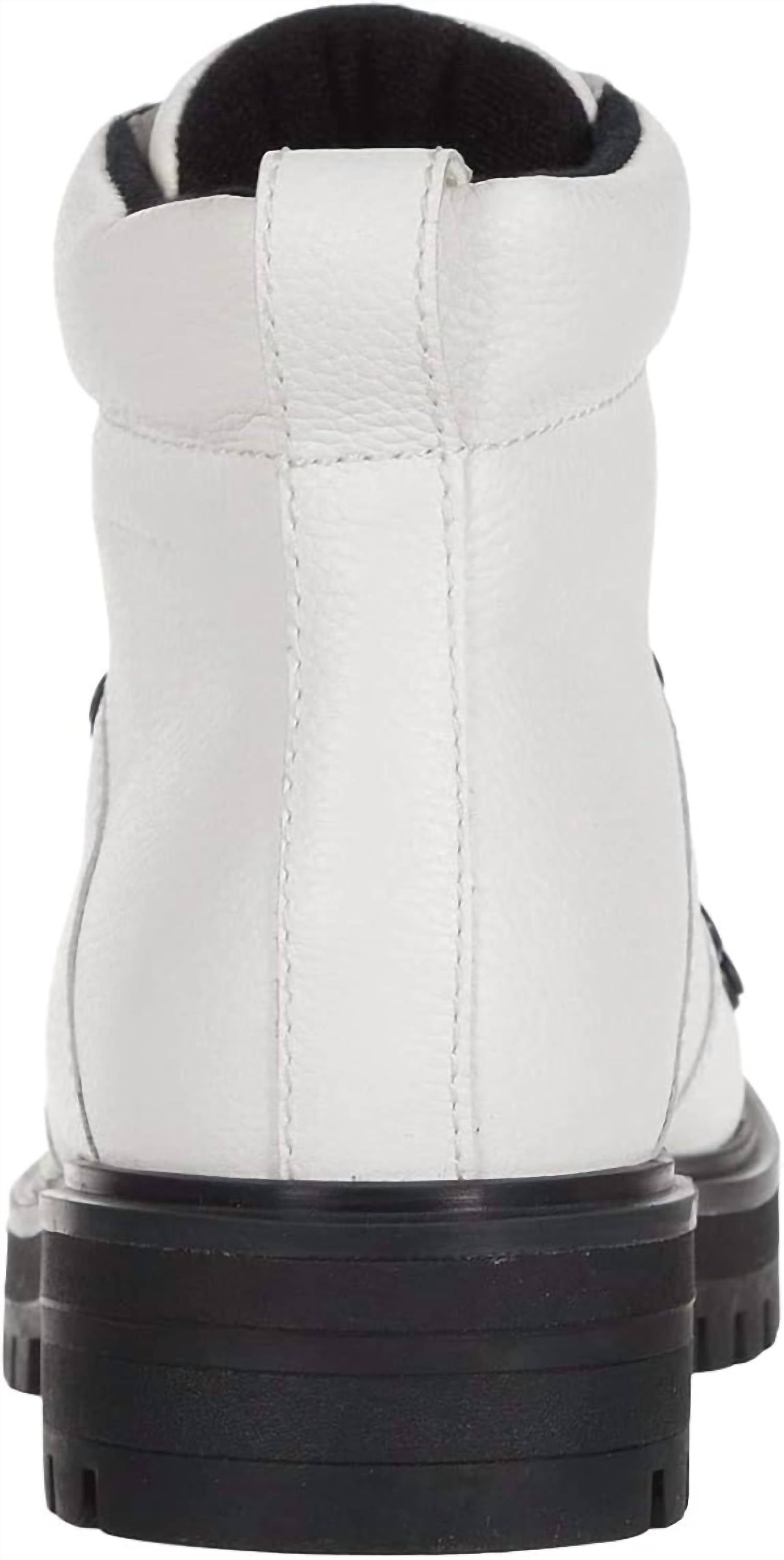 Cougar - Women's Nash Leather Lug Sole Combat & Lace-up Boots