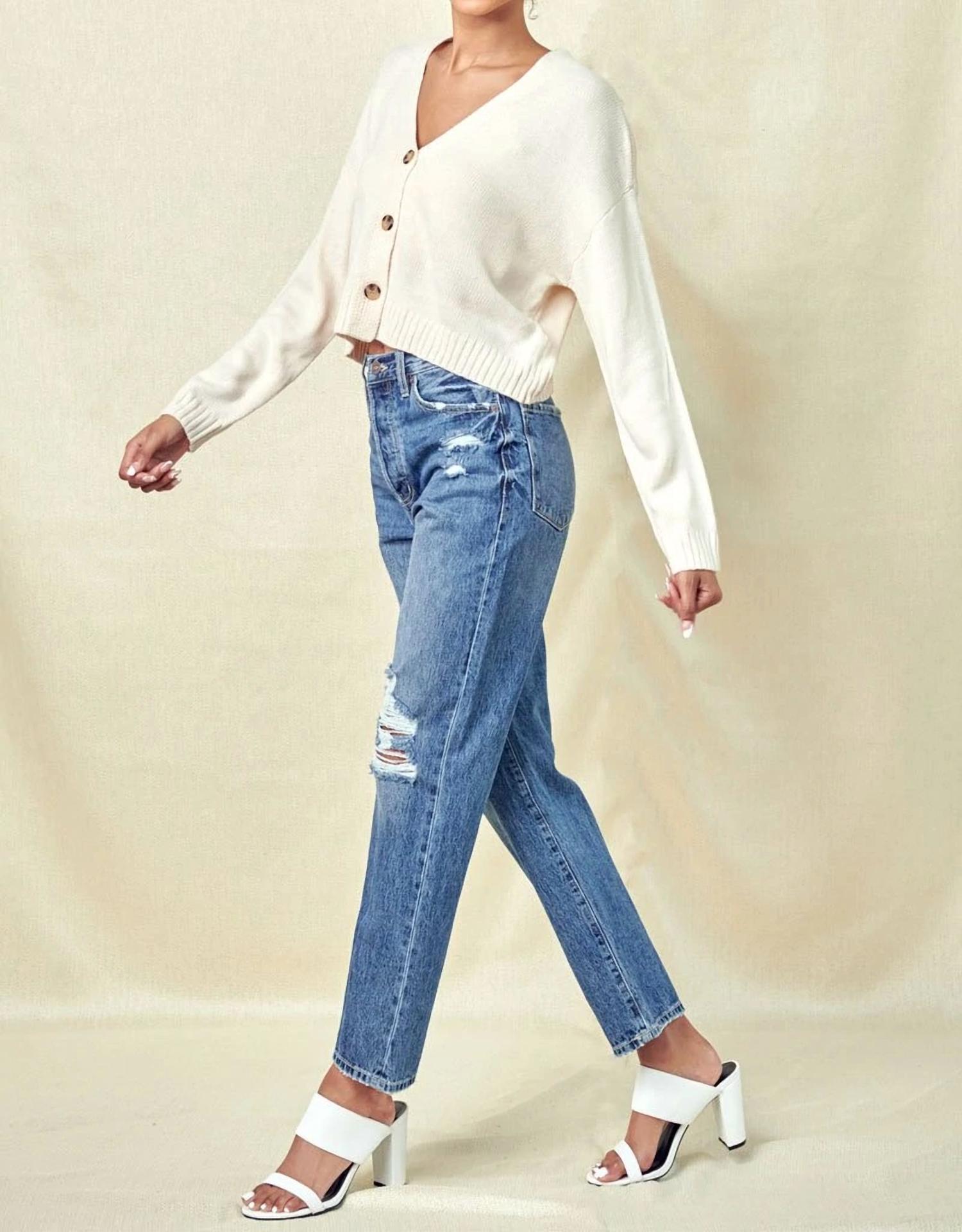 Kancan - Hilana Ultra High Rise 90's Boyfriend Jeans