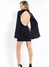 Rachel Allan - Beaded Jersey Sheath Dress