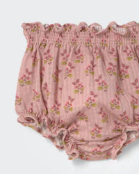Cozmo - Girls' Bloom Textured Baby Bloomers