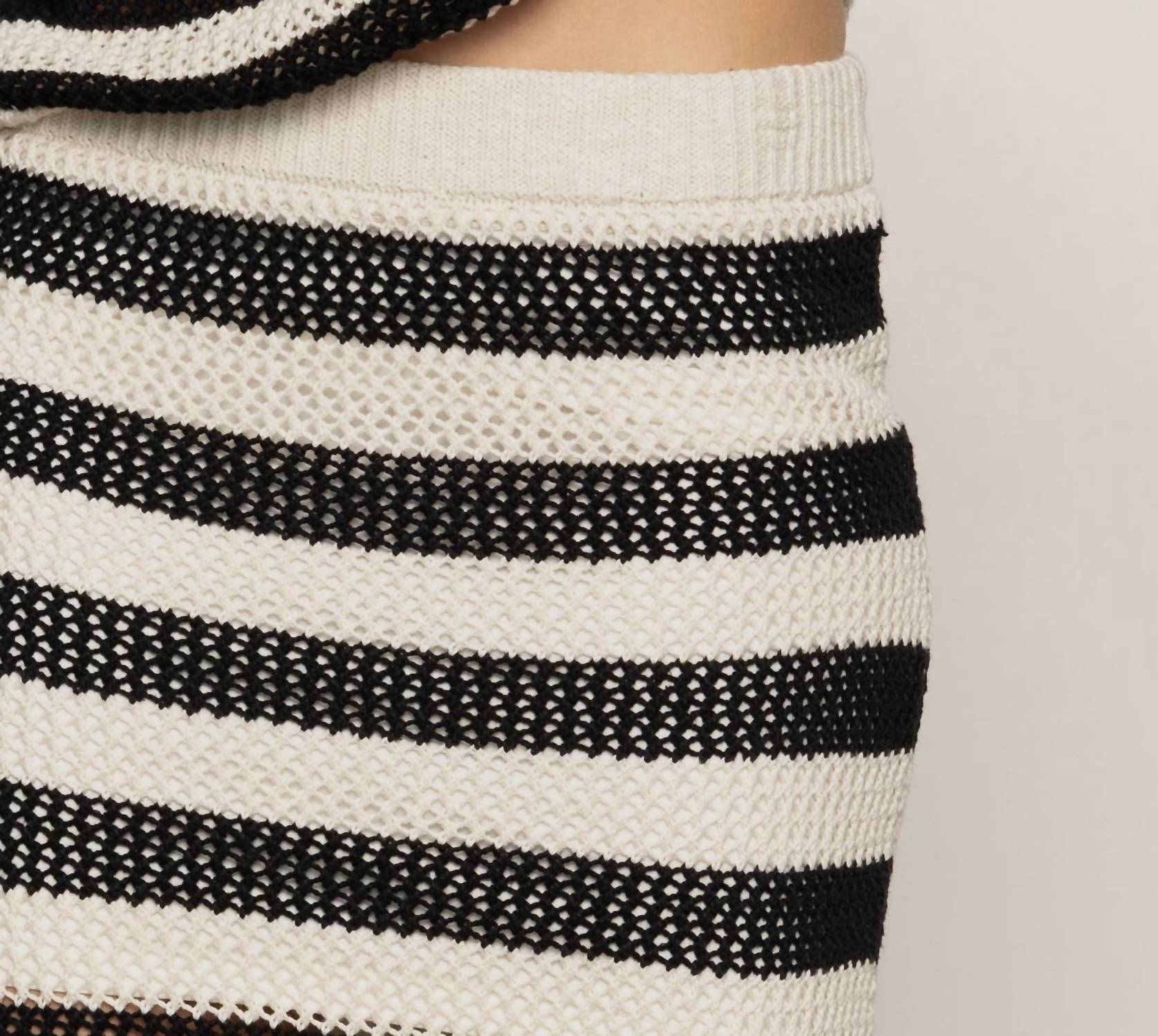 Sanctuary - Crochet Sweater Maxi Skirt