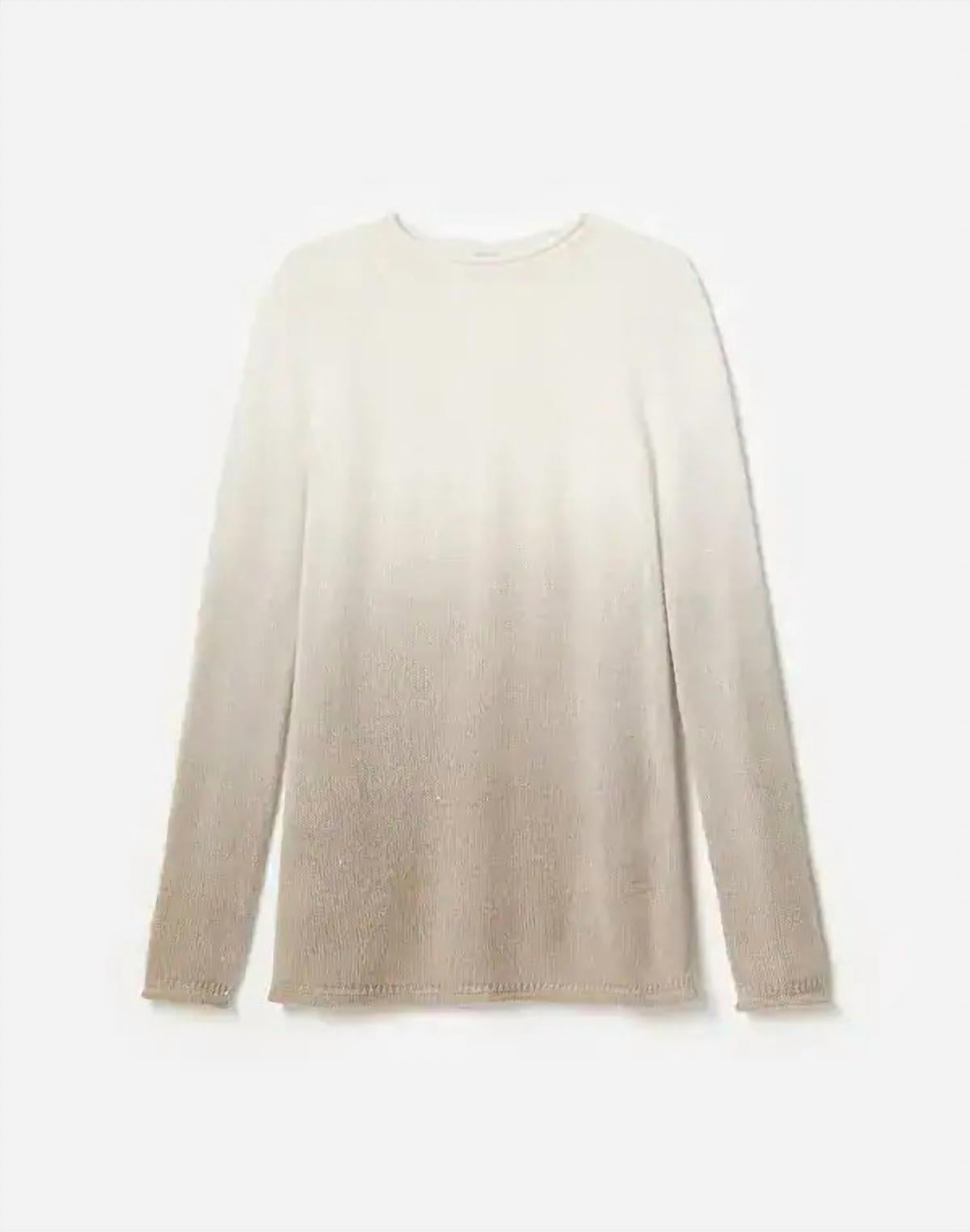 Lafayette 148 - WOMEN'S HICKORY OMBRE SWEATER