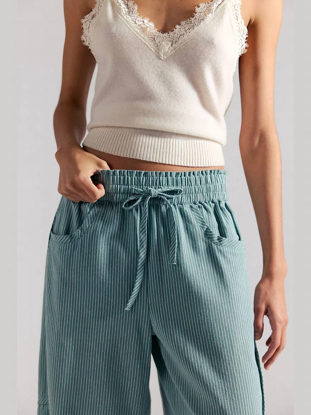 Free People - Women's Something Good Pull-on Barrel Pants