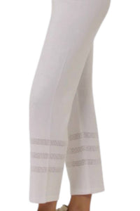 French Kyss - Women's Crochet Detail Pant