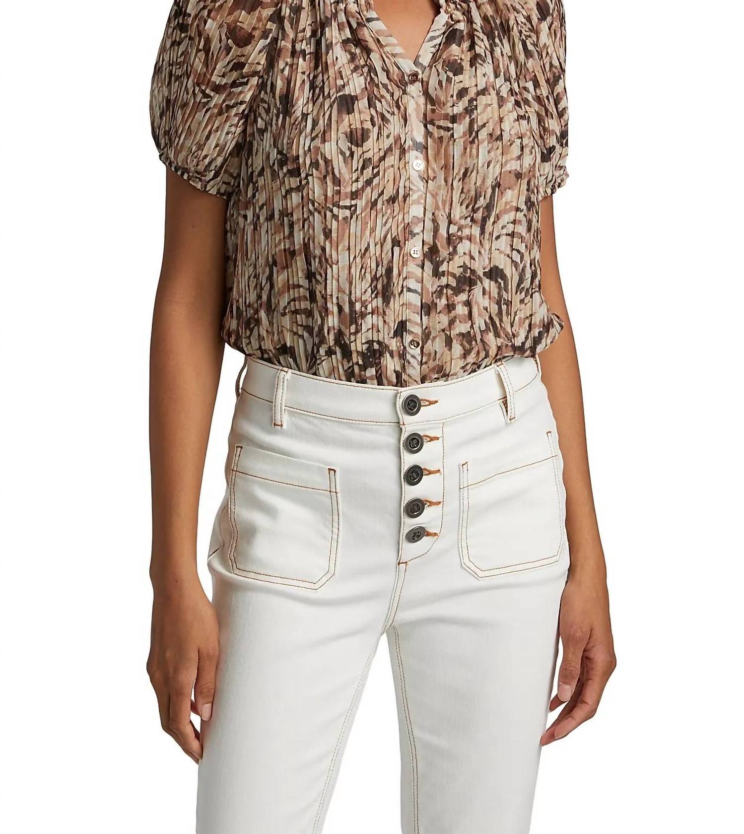 Ramy Brook - Soraya Puff-sleeve Top