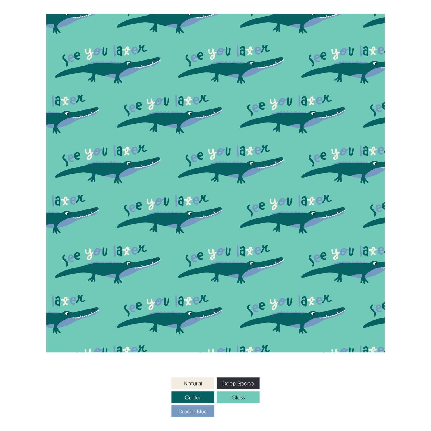 Kickee - Boys' Bamboo Print Tank Romper