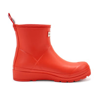 HUNTER Women's Play Short Rain Boots in logo red - women's shoe - view 4