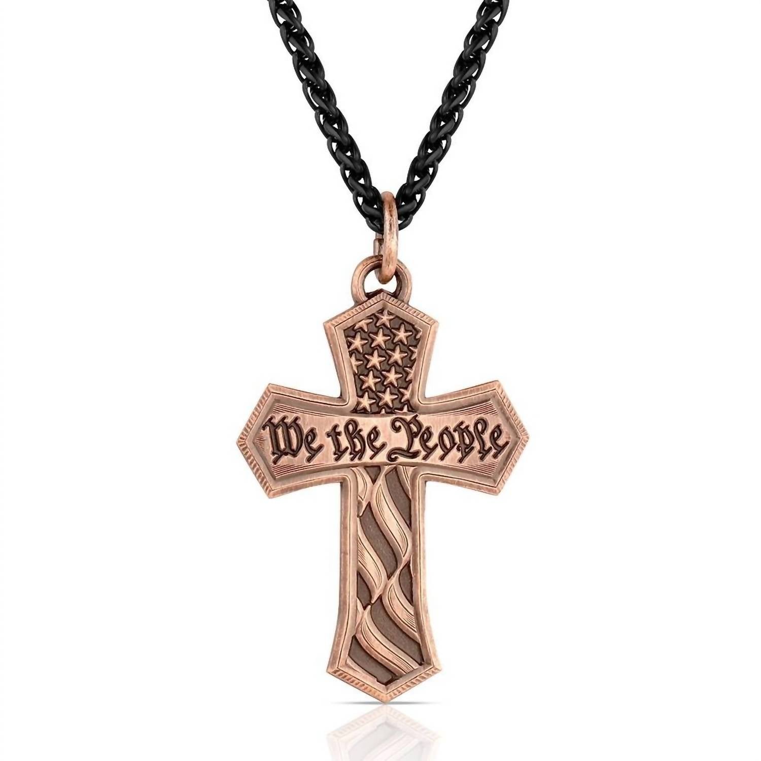 Montana Silversmiths - Men's Untamed Valor American Made Necklace