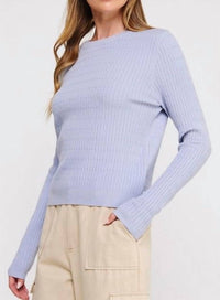 Allie Rose - Tight Cable Knit Sweater