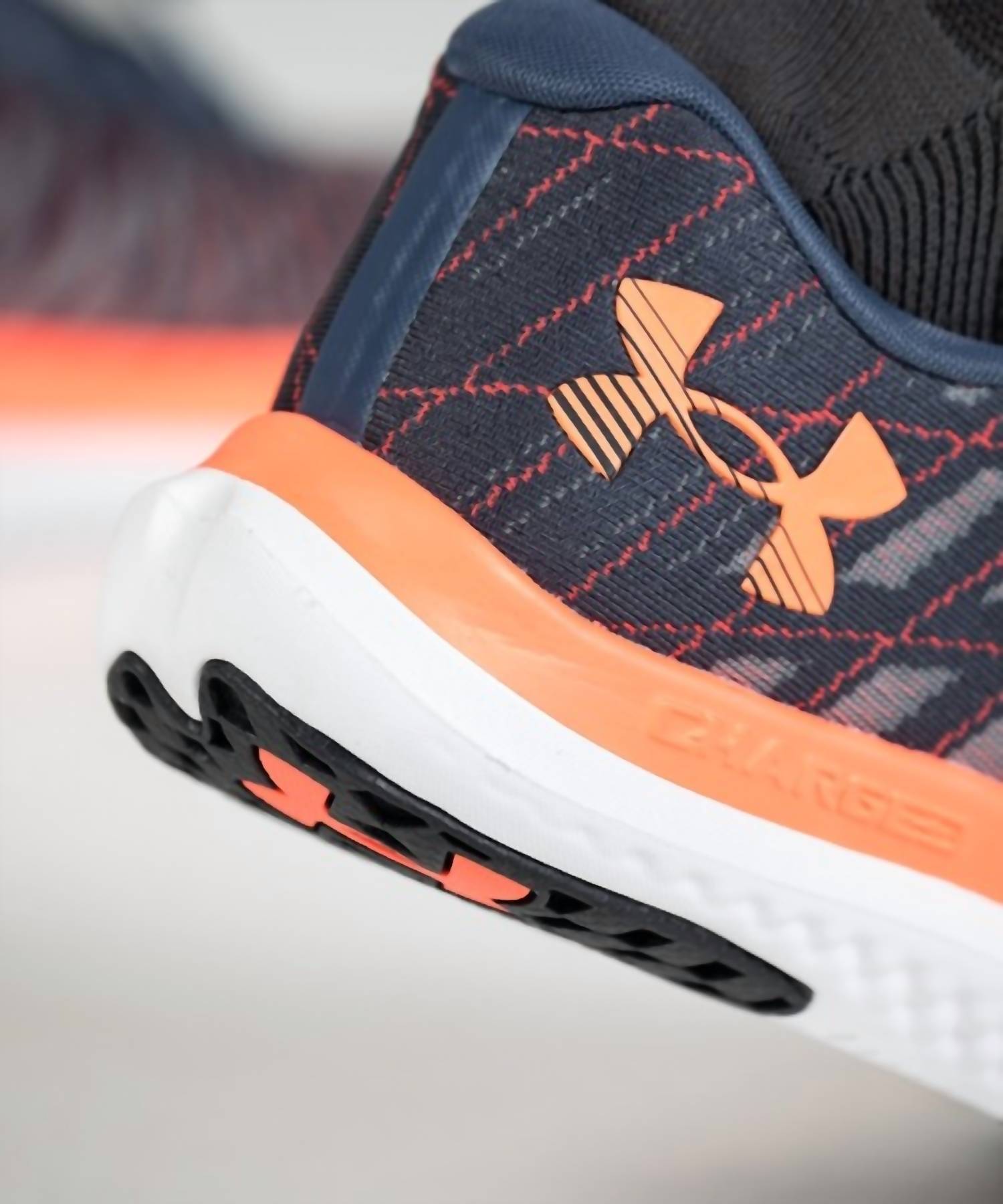 UNDER ARMOUR Men's Charged Breeze 2 Running Shoes in blue - men's shoe - alternate view