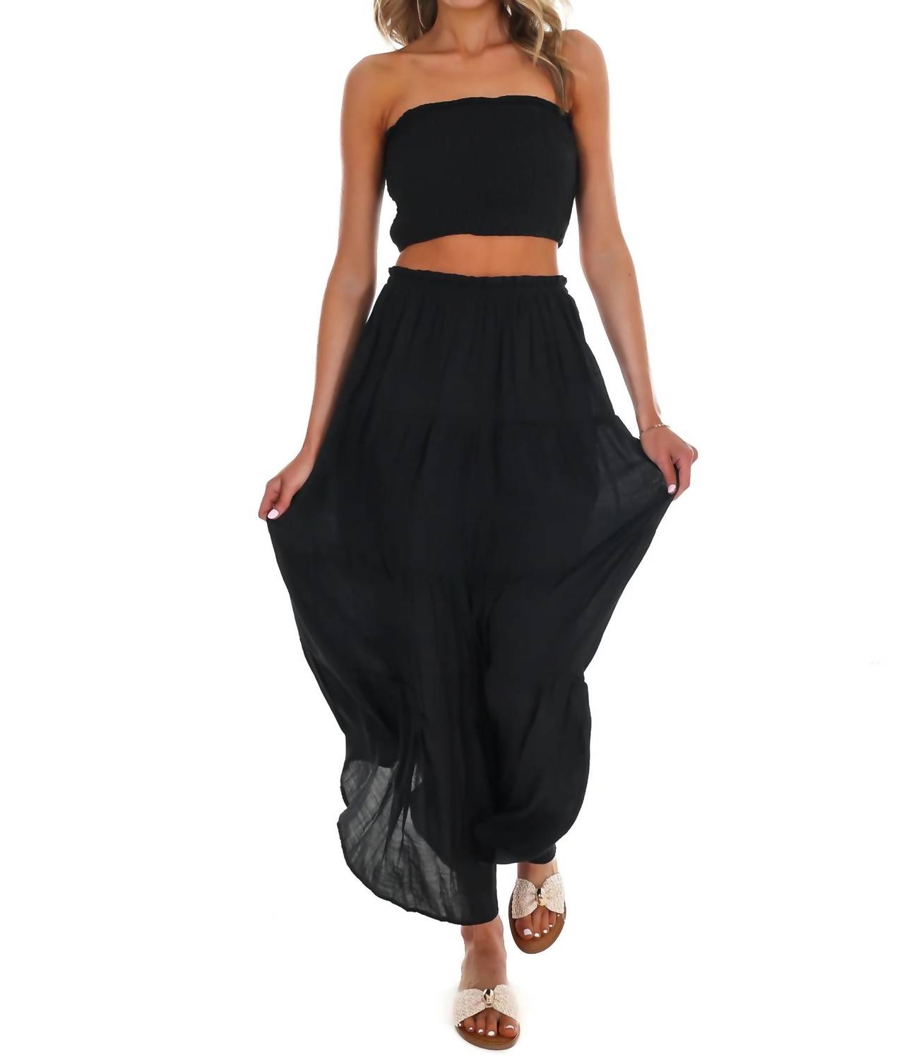 Hyfve - Women's Better People Two Piece Maxi Skirt Set