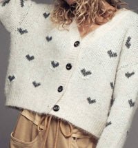 Urban Daizy - Heart Knit Cardigan