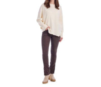 mudpie Noralee Button Long Sleeve Sweater in cream - women's sweater