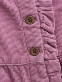 Minymo - Girl's Lined Corduroy Jumper Dress