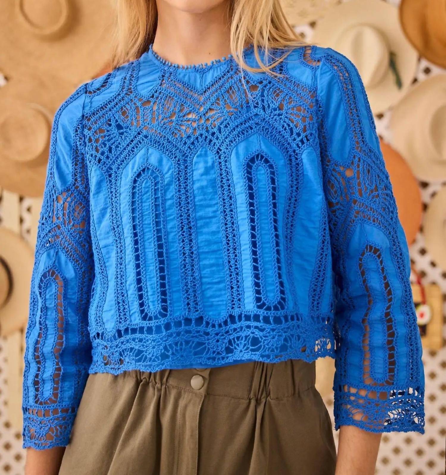 Hunter Bell - Pippa Crew Neck Top