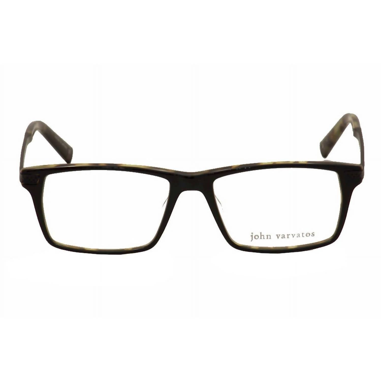 John Varvatos - Men's V367uf Rectangle Eyeglasses