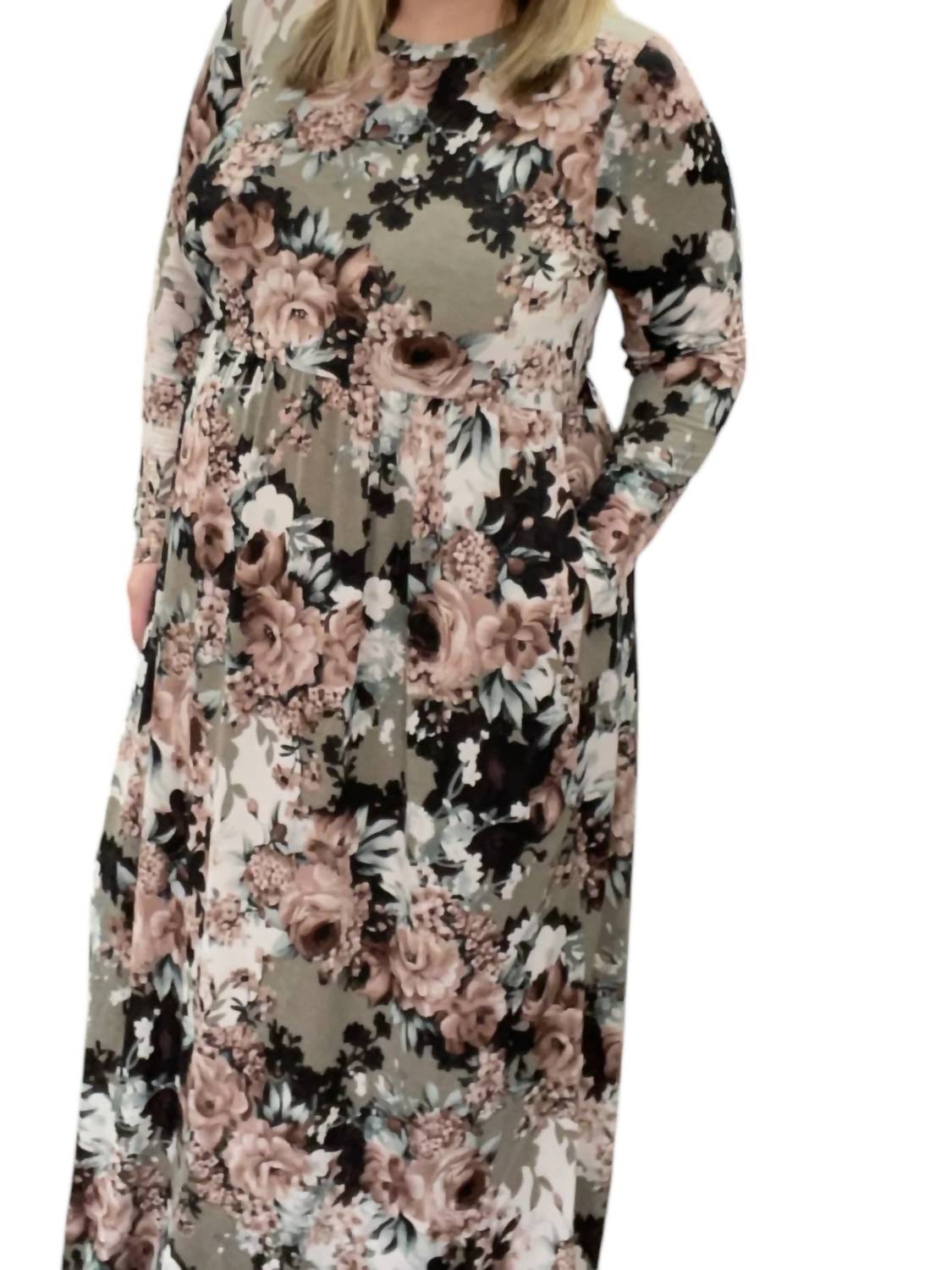 Sew In Love - Floral Maxi Dress