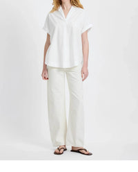 French Connection - Poplin Collared Top