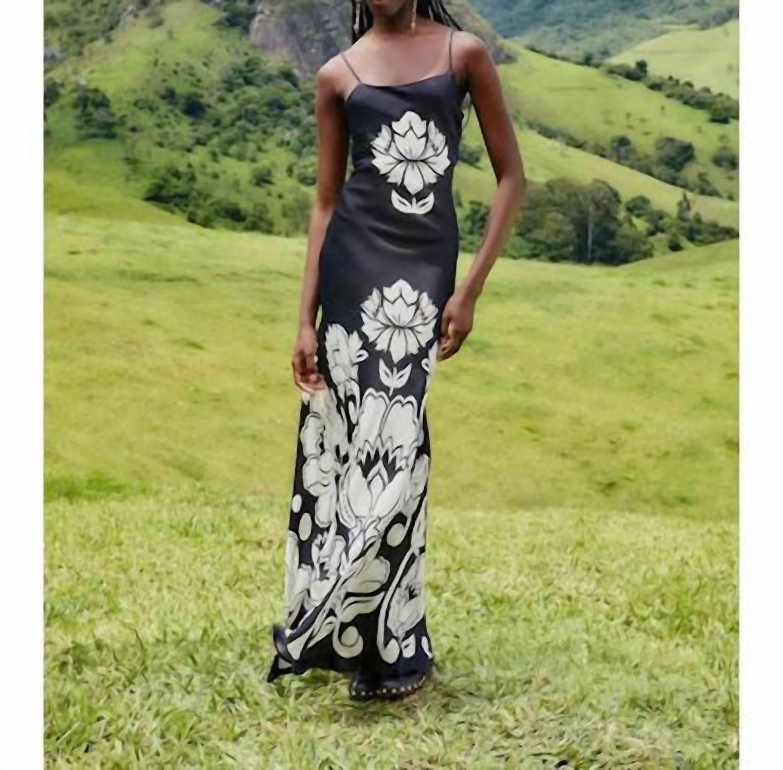 Farm Rio - Arabesque Maxi Slipdress