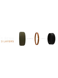 Groove Life - Men's Zeus Edge Silicone Ring